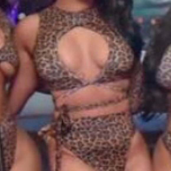 Two piece cheetah bikini - Picture 2 of 4